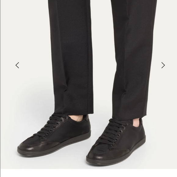 Prada nylon and leather ballerina sneakers size 37 - Picture 10 of 10